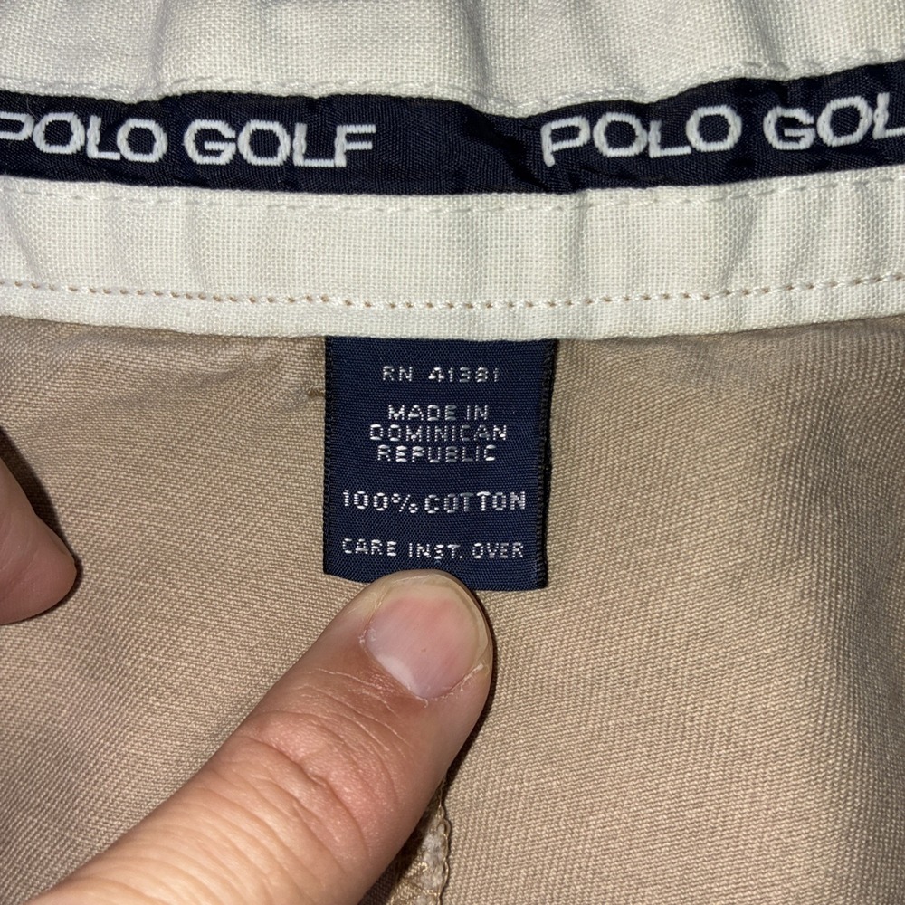 Polo Ralph Lauren Golf Khaki VTG Chino Pants Men's 40x32 Beige - Picture 7 of 16